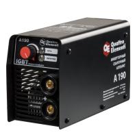 Аппарат электродной сварки, инвертор QUATTRO ELEMENTI A 190(190 А, ПВ 60%, до 4.0 мм, 3.6 кг, 160-240 В)