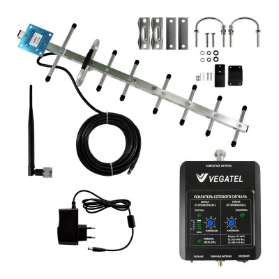 Комплект репитера Vegatel VT-900E-kit (LED) Комплект репитера Vegatel VT-900E-kit (LED)