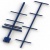 Антэкс AX-413Y направленная Yagi антенна
